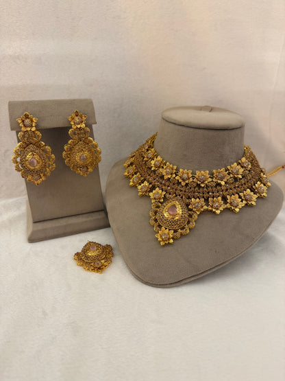 Goldplated Bridal Set-Bs167
