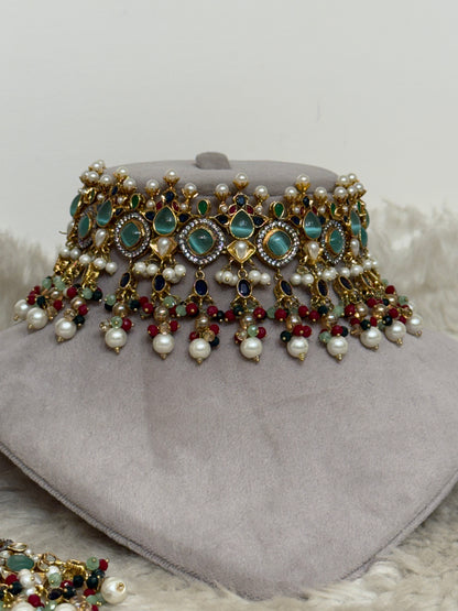 Goldplated bridal set-Bs84