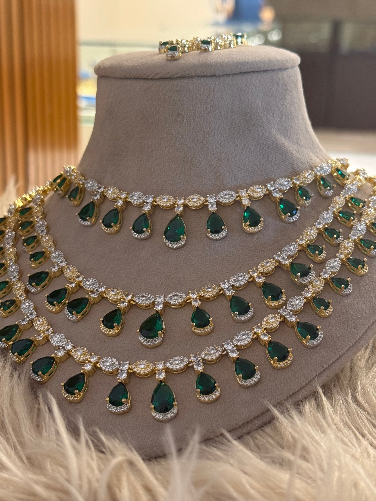 Goldplated Bridal Set-Bs146