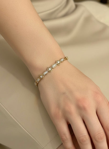 Goldplated bracelet-Bs21