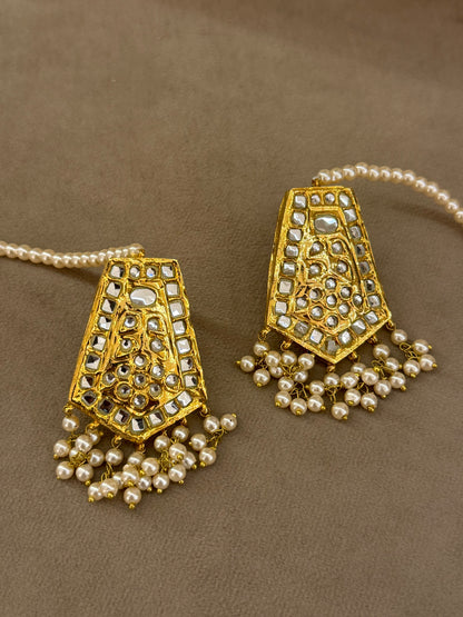 Goldplated Kundan Set-Bs160