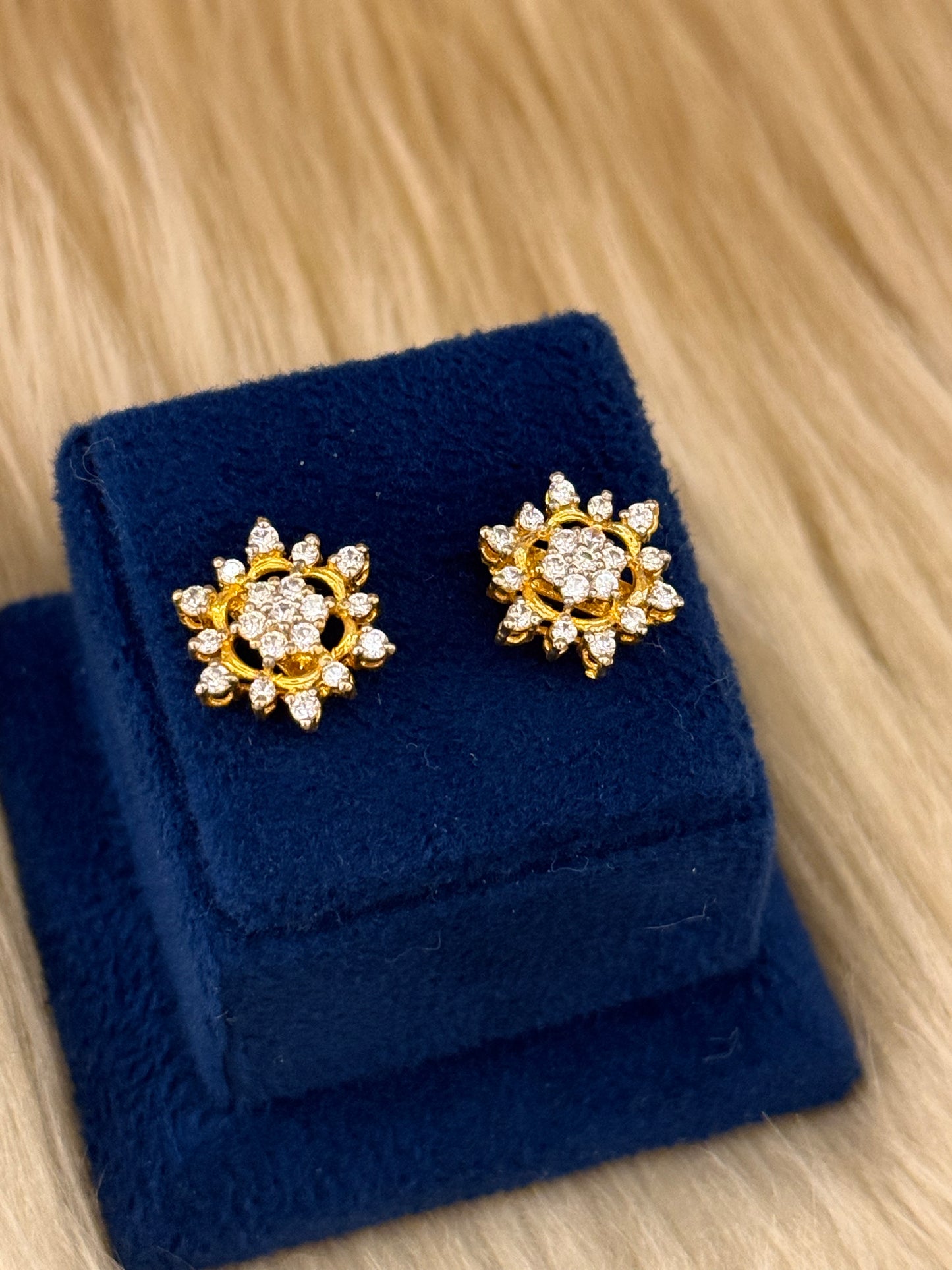 925 Silver GoldPlated Tops-STP74