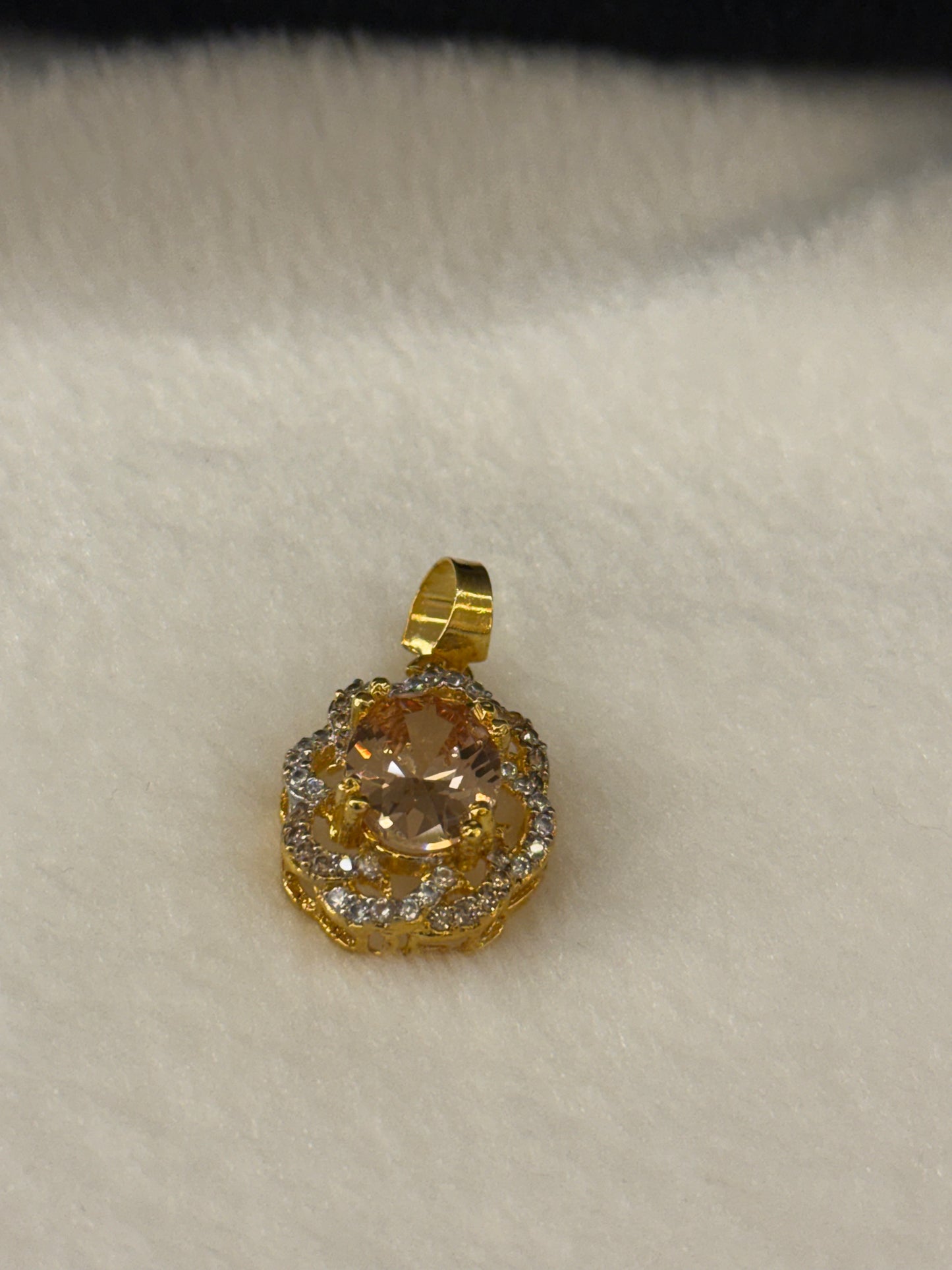 Goldplated Pendant Set-Ps54