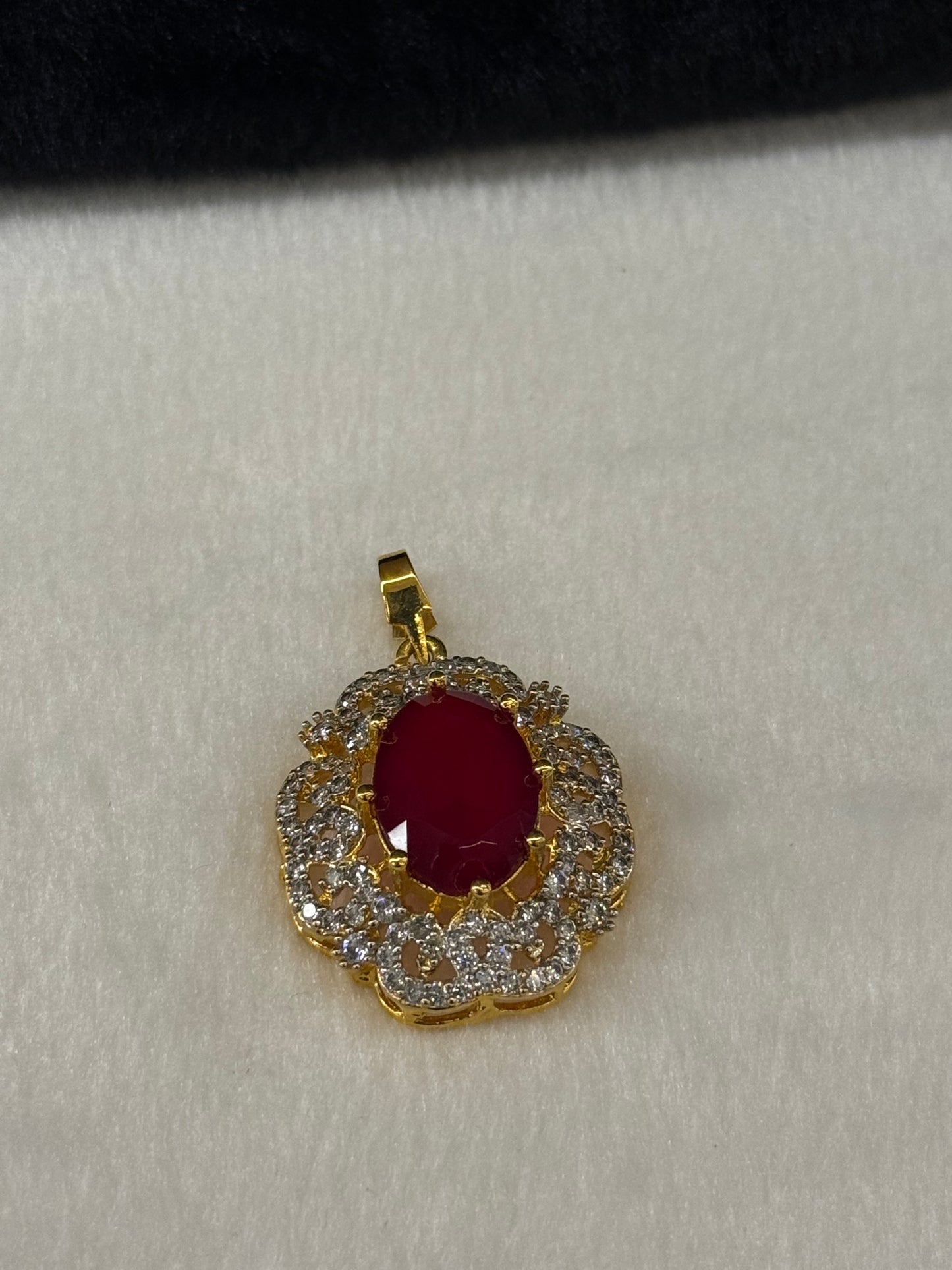 Goldplated Pendant Set-Ps56
