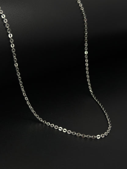 Rhodium Plated Chain-Ch8
