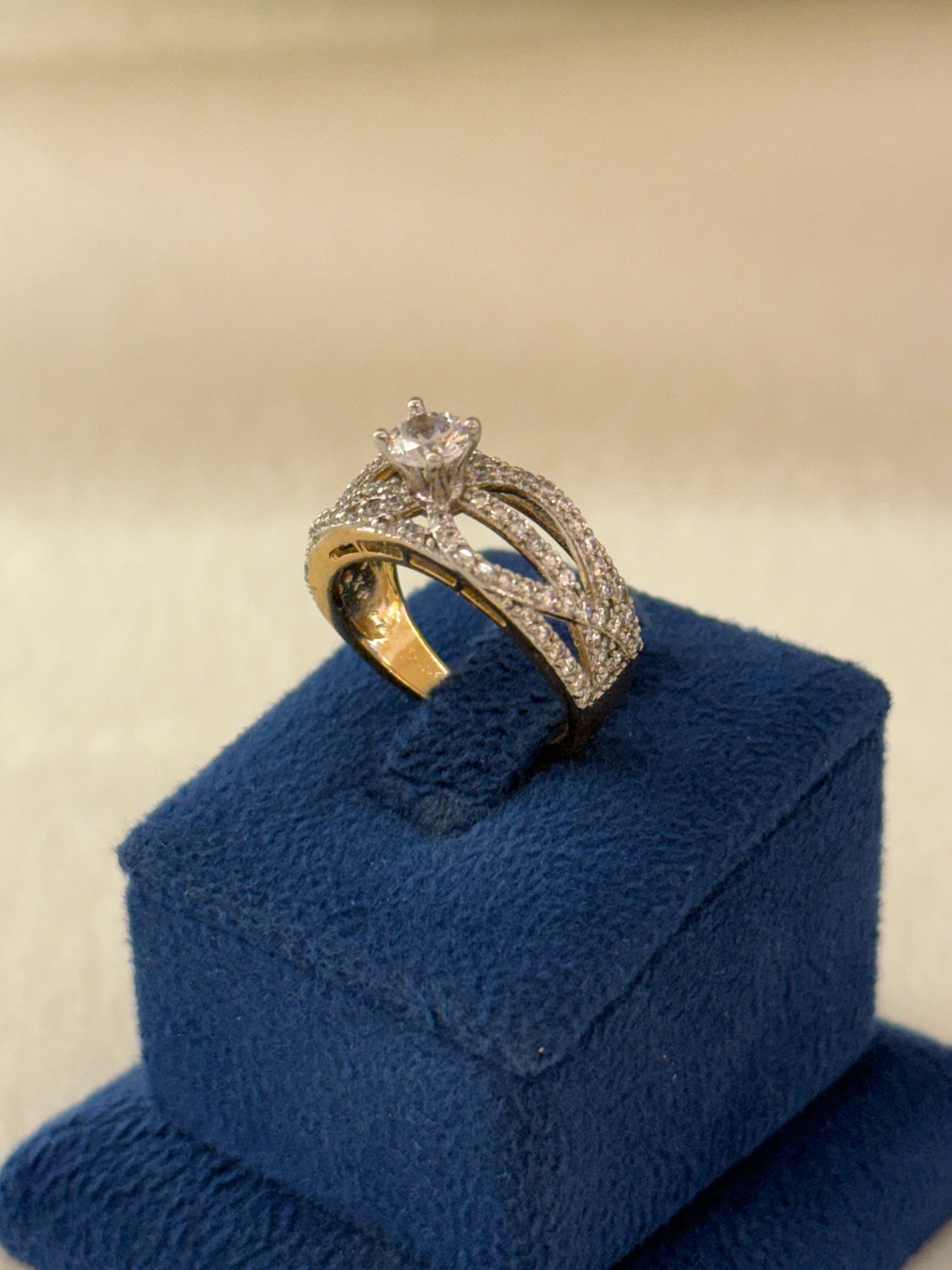 Goldplated Ring-R227