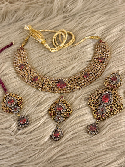 Goldplated Bridal Set-Bs98