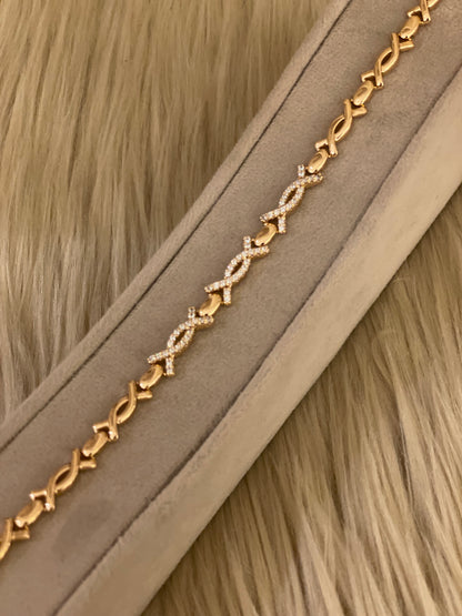 Goldplated Bracelet-Bs68