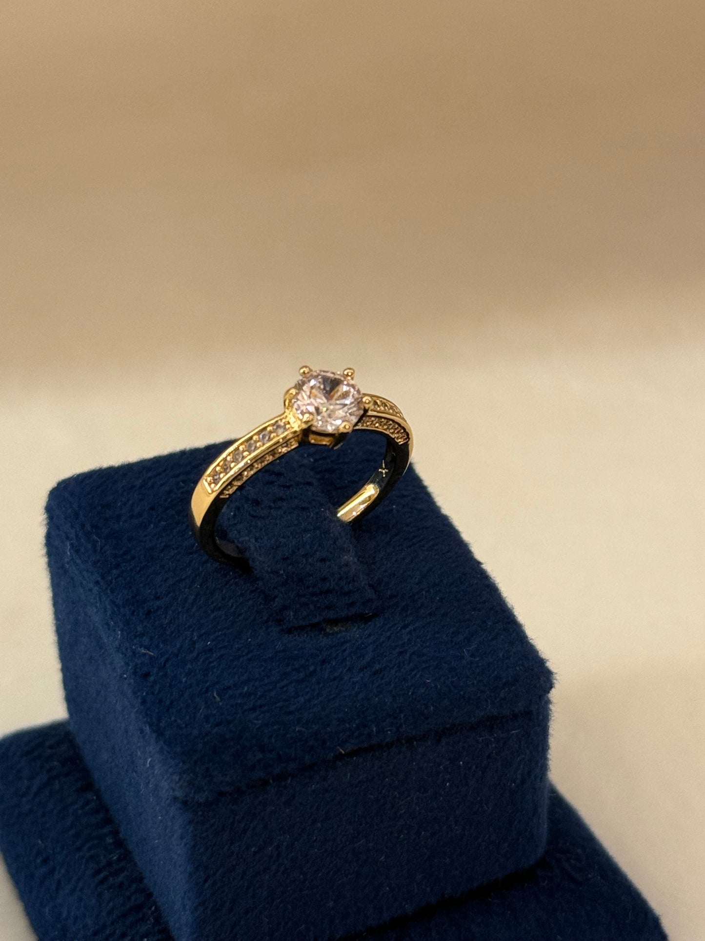 GoldPlated Ring-R306