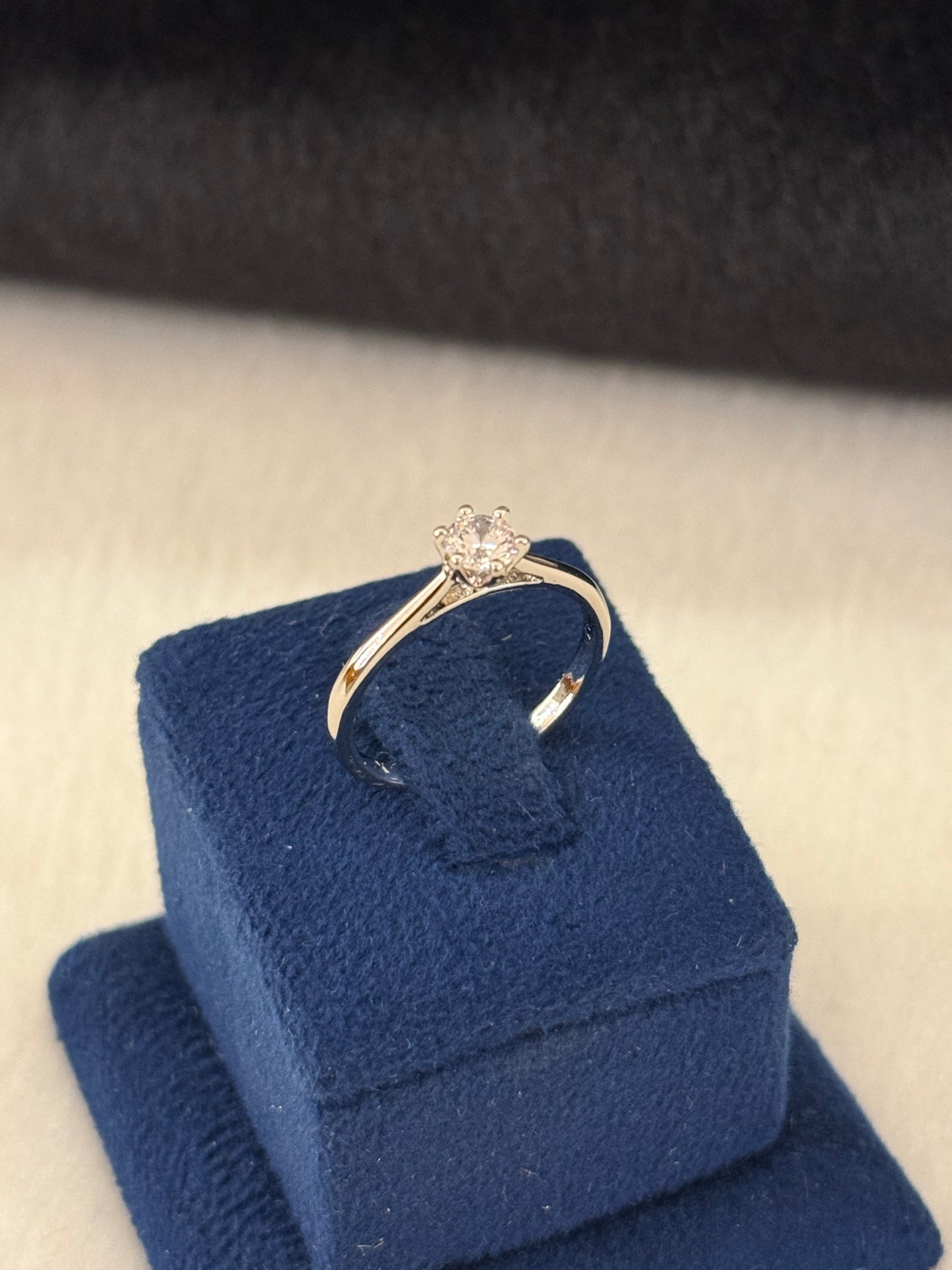 Rhodium Plated Ring-R146