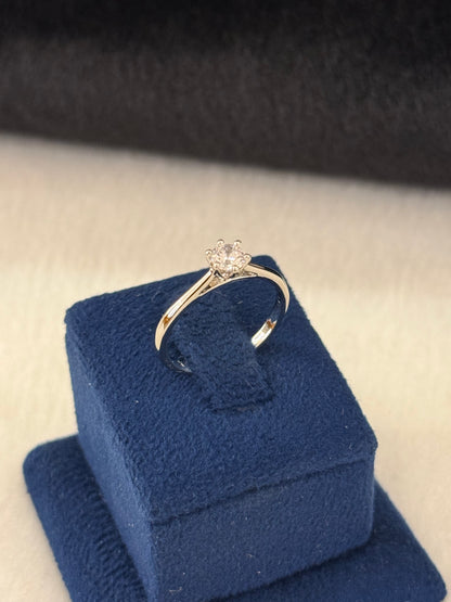Rhodium Plated Ring-R146