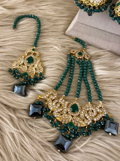 Goldplated Bridal Set-Bs96
