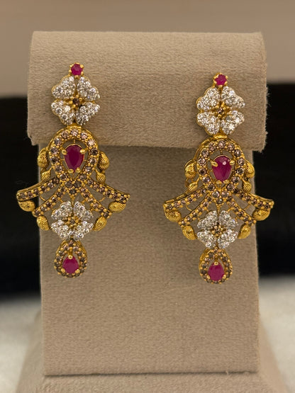 925 Goldplated Earrings-SER8