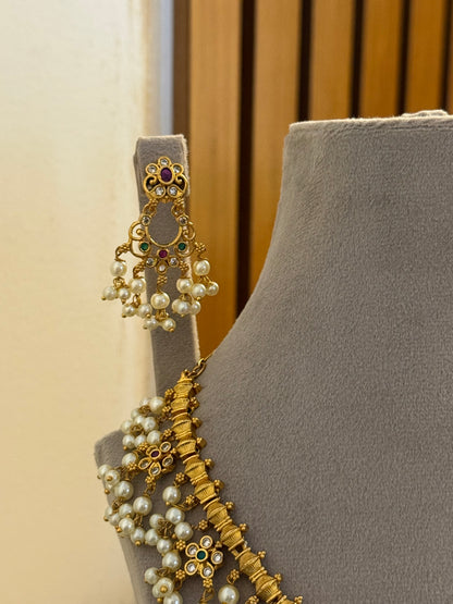 Goldplated Necklace Set-Ns108
