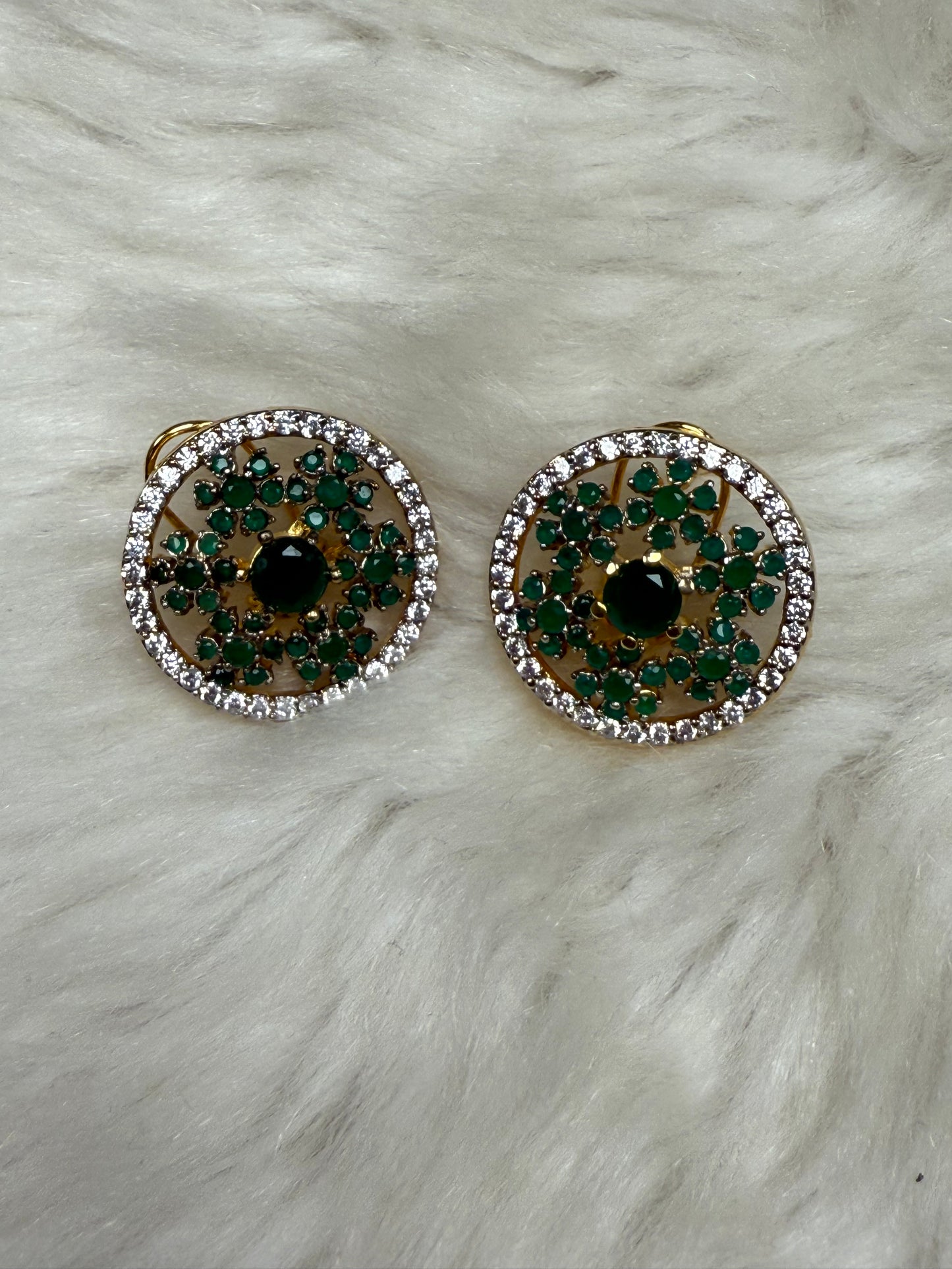 Golden Glow Studs-Tp39