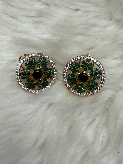 Golden Glow Studs-Tp39