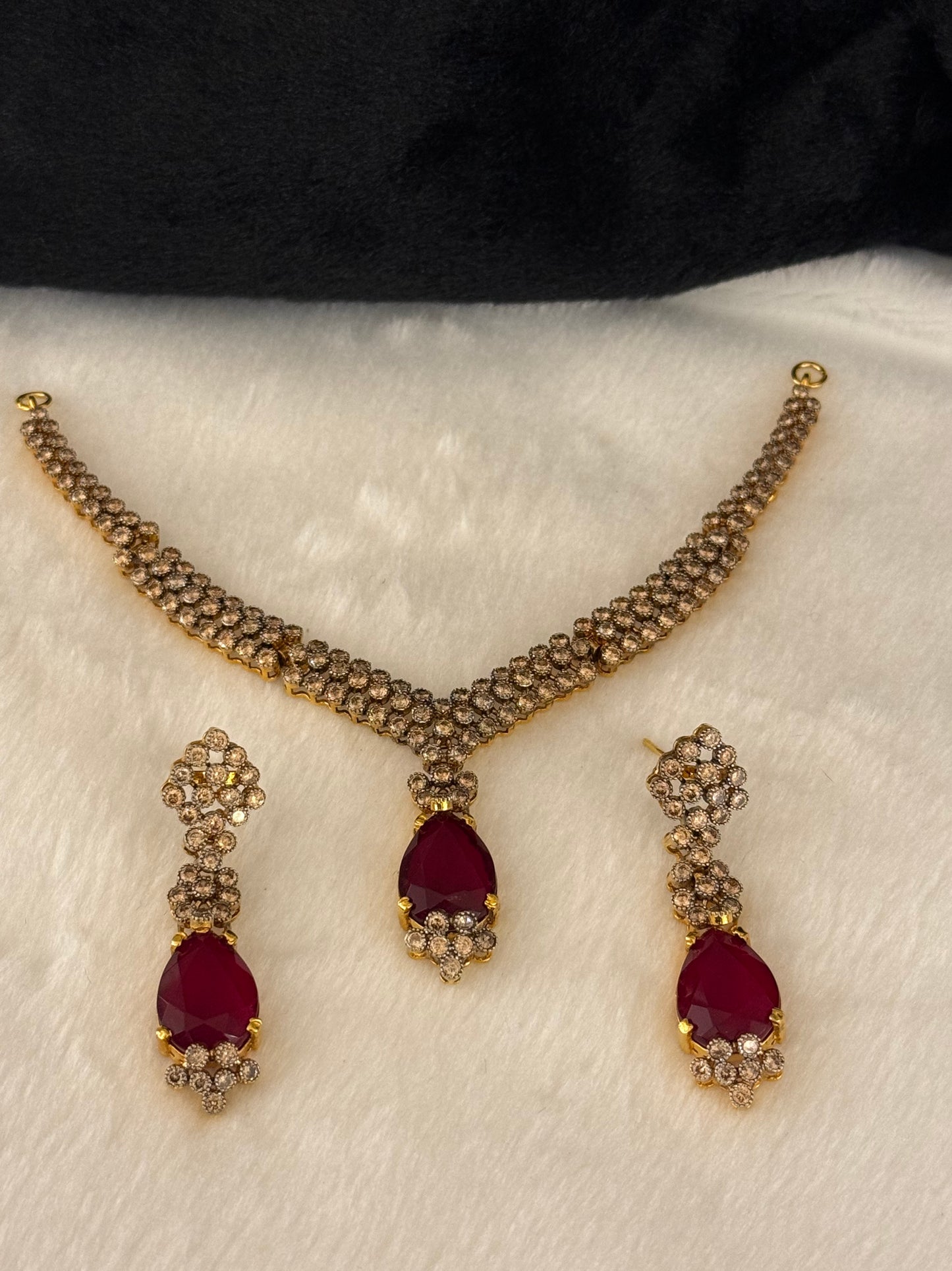 925 Necklace Set-SNS36