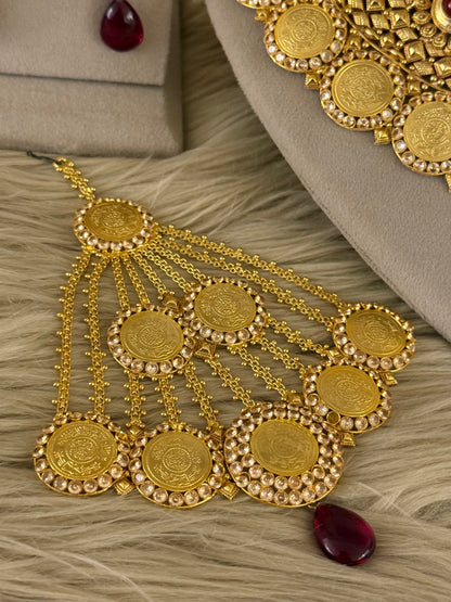 Goldplated Bridal Set-Bs97