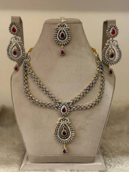 Goldplated Bridal Set-Bs82