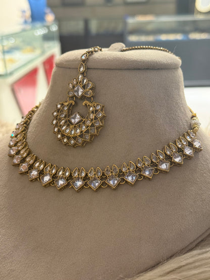 Goldplated Necklace Set-Ns96