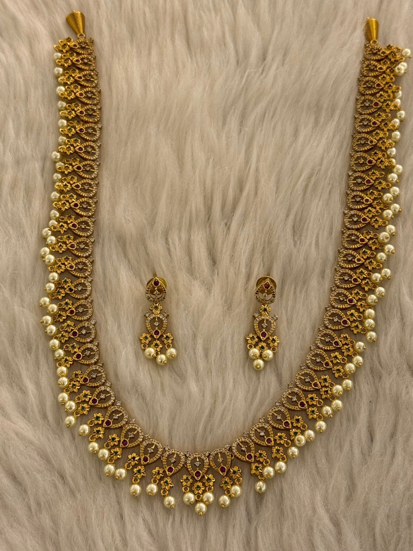Gold Plated Mala Set-Ms3