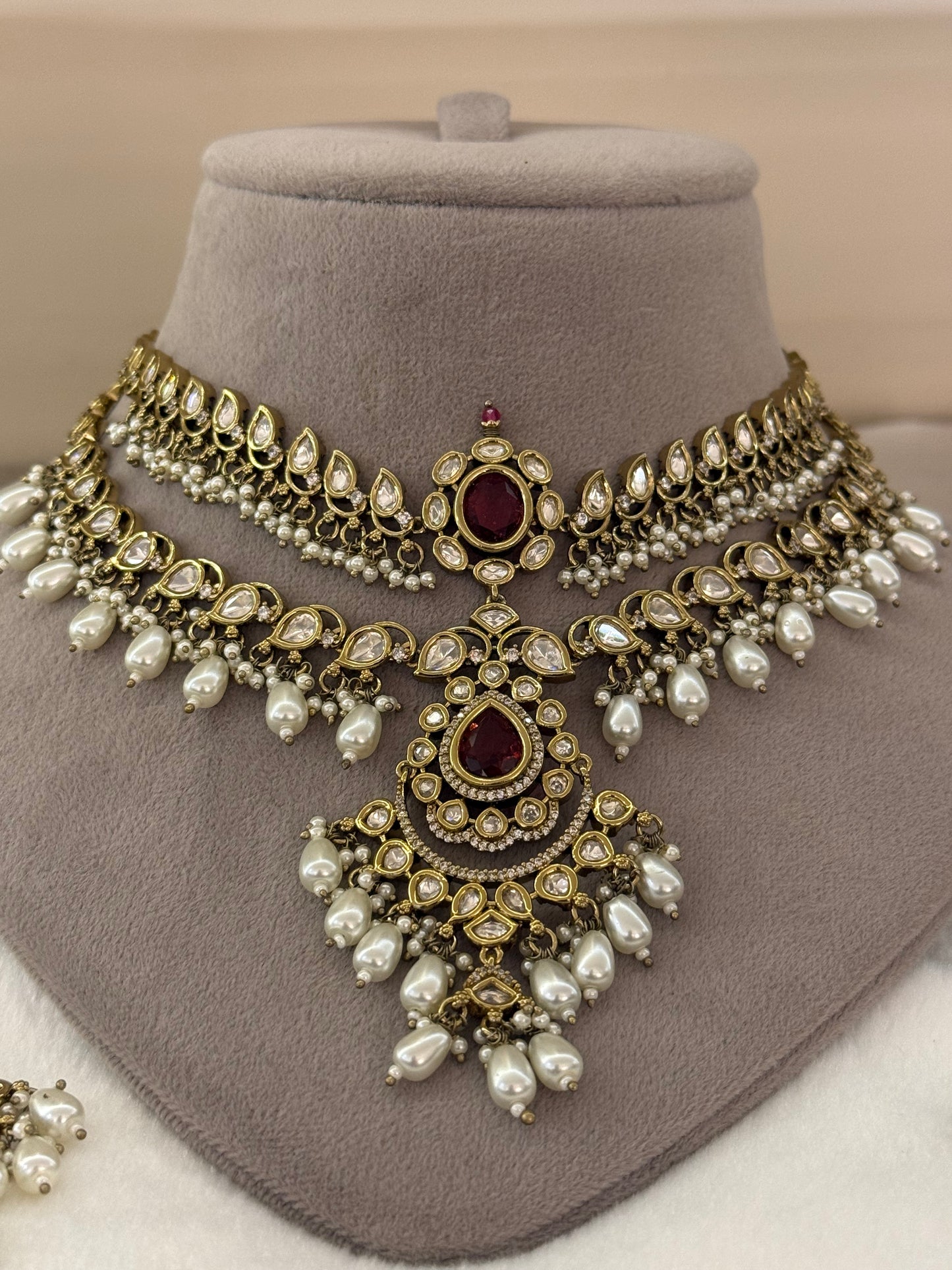 Goldplated Bridal Set-Bs174