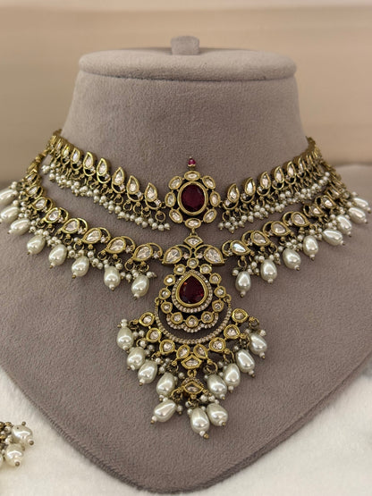 Goldplated Bridal Set-Bs174