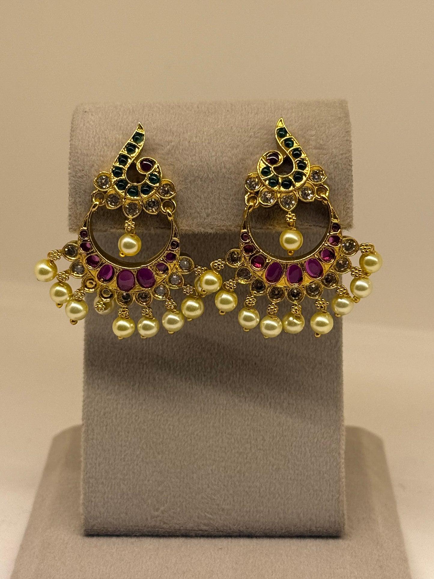 Gold Plated Earrings-Er68