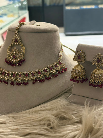Goldplated Necklace Set-Ns99
