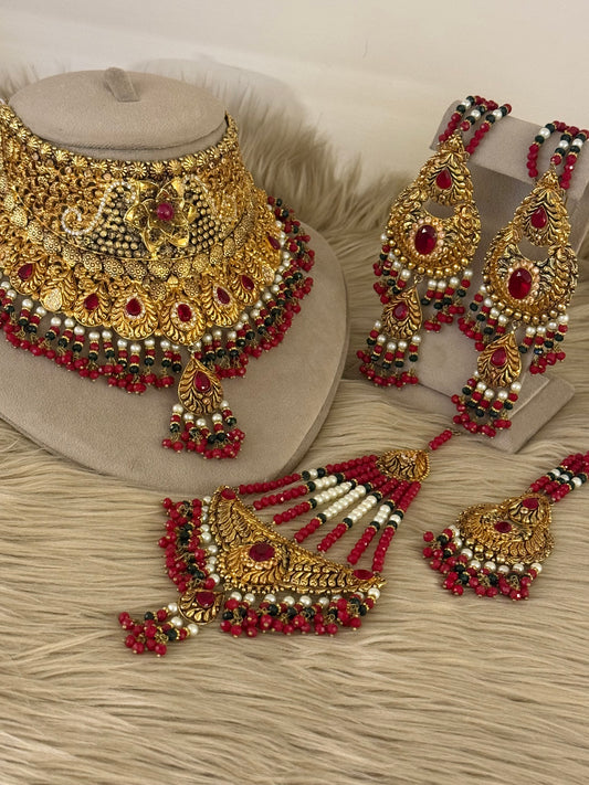 Goldplated Bridal Set-Bs115