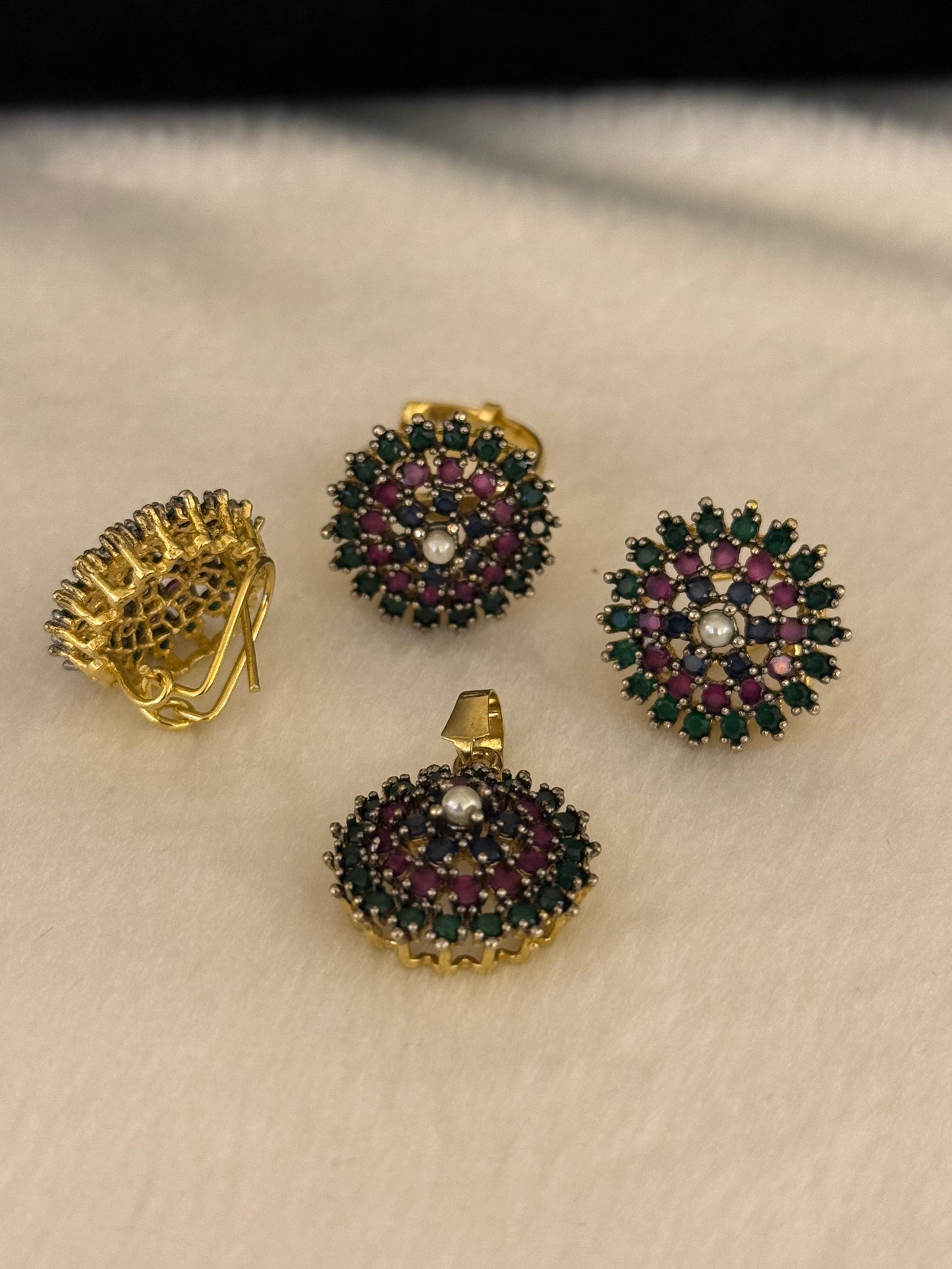 Goldplated Pendant Set-Ps51