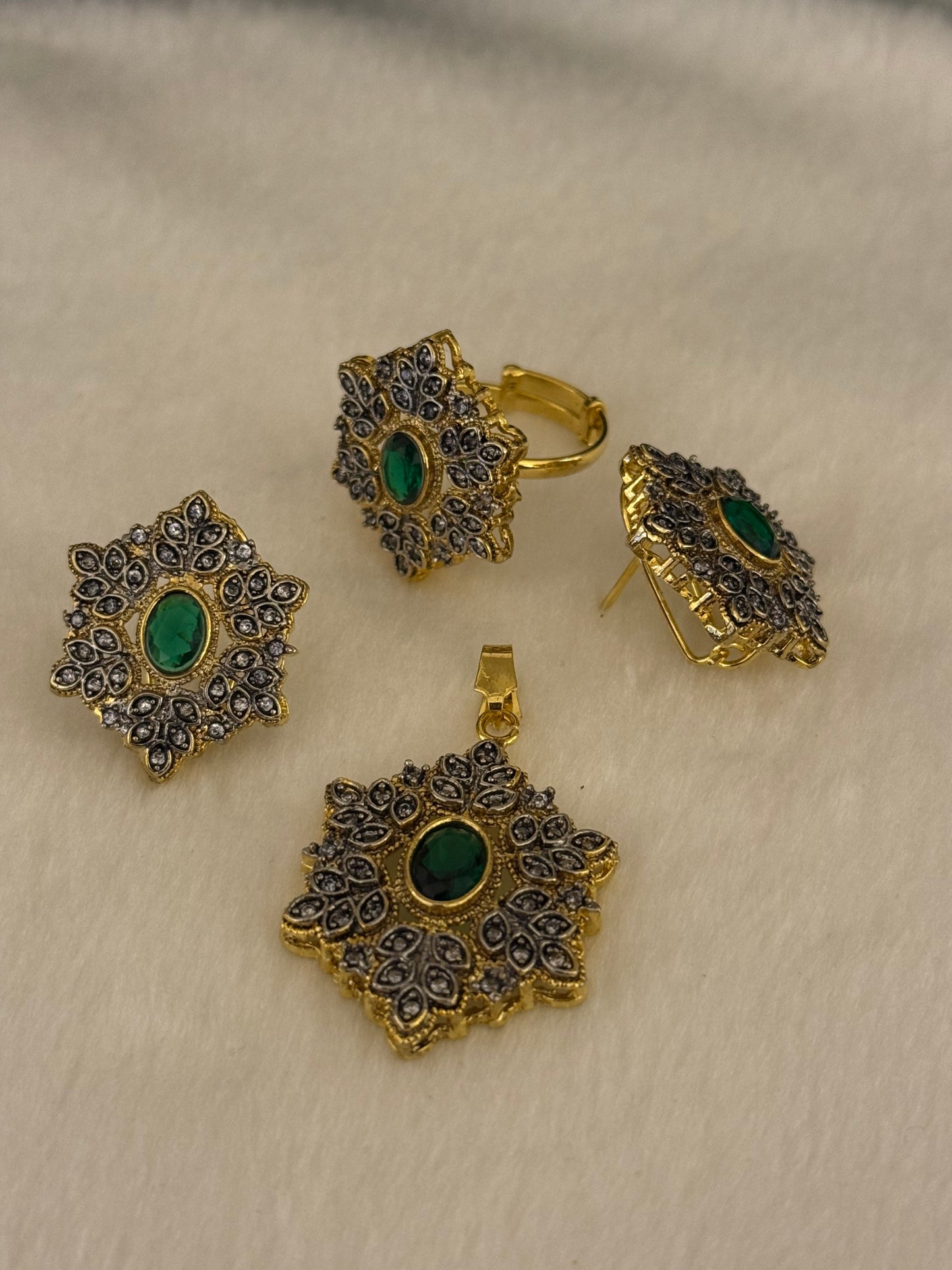 Goldplated Pendant Set-Ps50