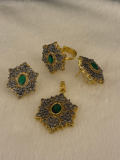 Goldplated Pendant Set-Ps50