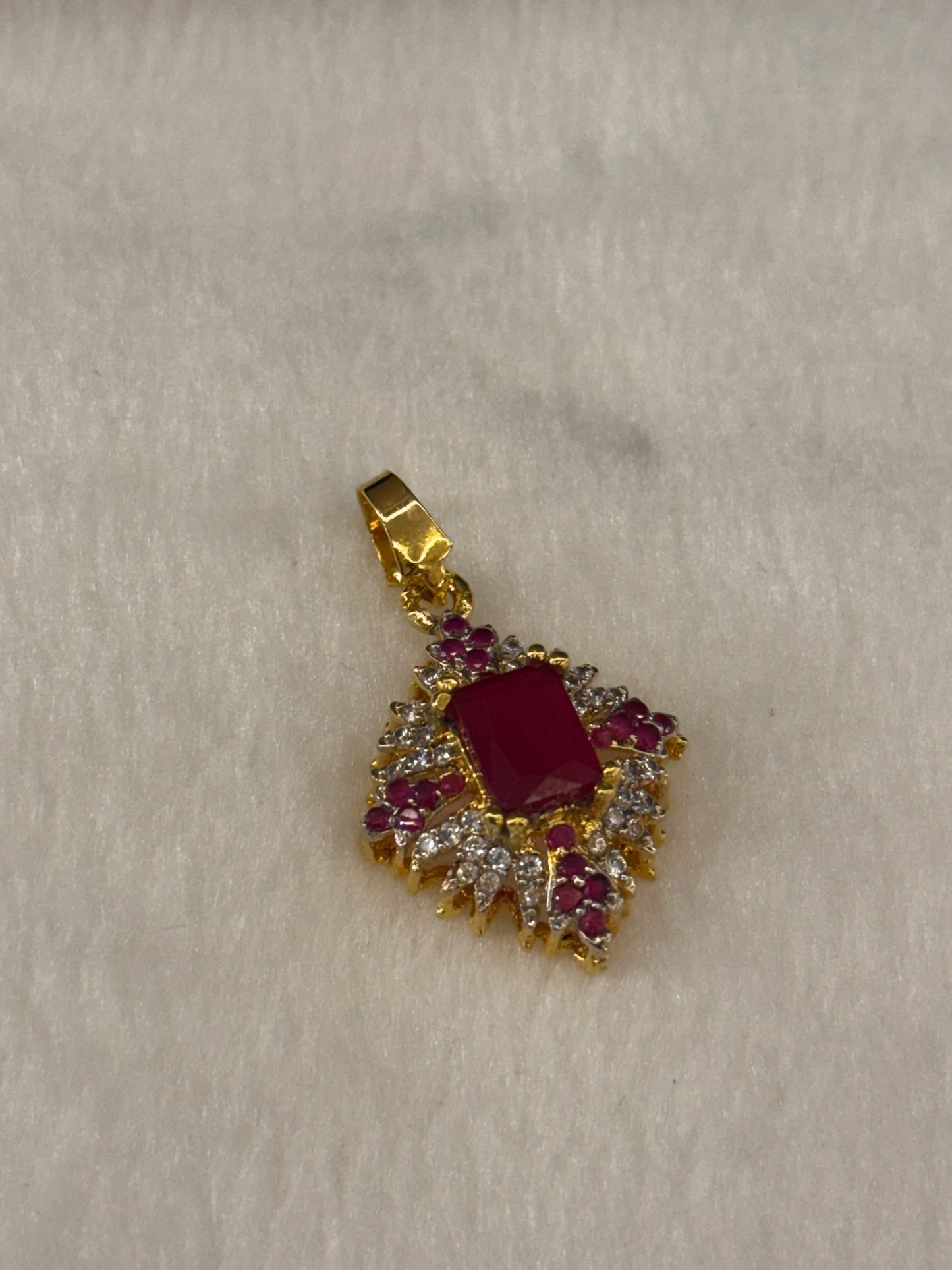 Goldplated Pendant Set-Ps53