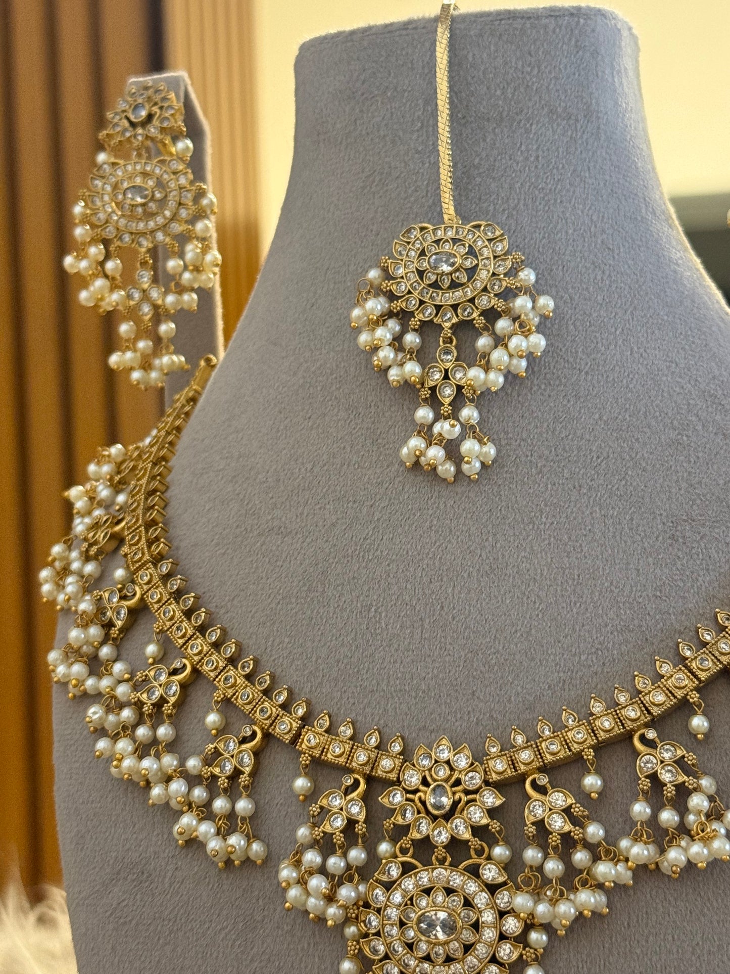 Goldplated Necklace Set-Ns112