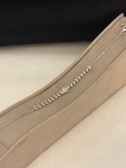 925 Silver Bracelet-SBS43