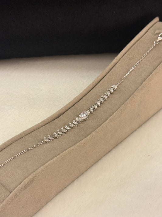 925 Silver Bracelet-SBS43