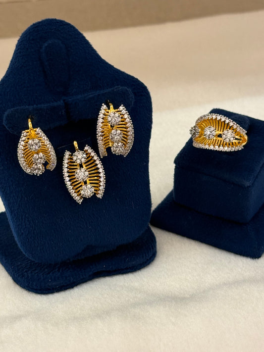 Goldplated Pendant Set-Ps65