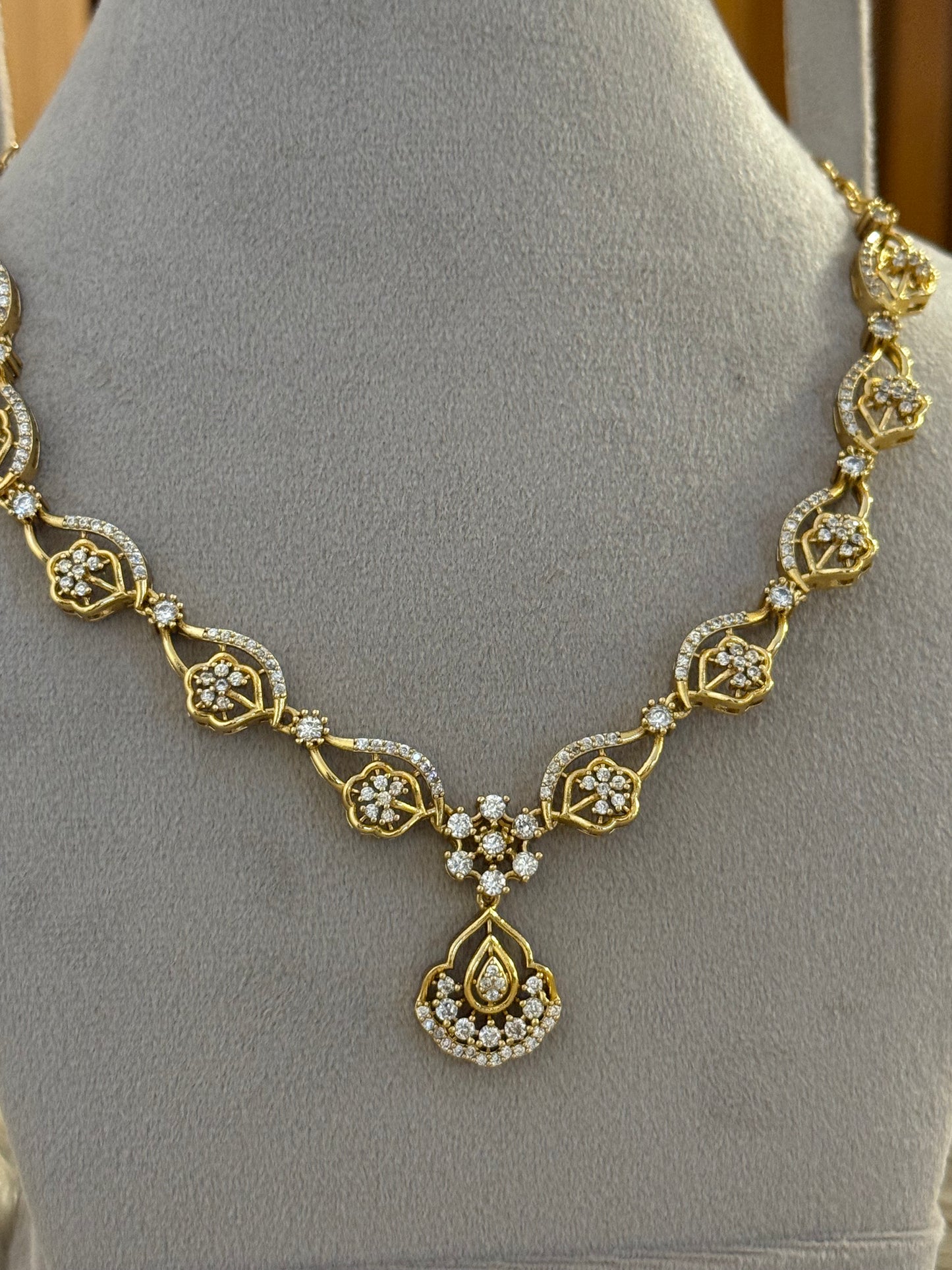 Goldplated Necklace Set-Ns107