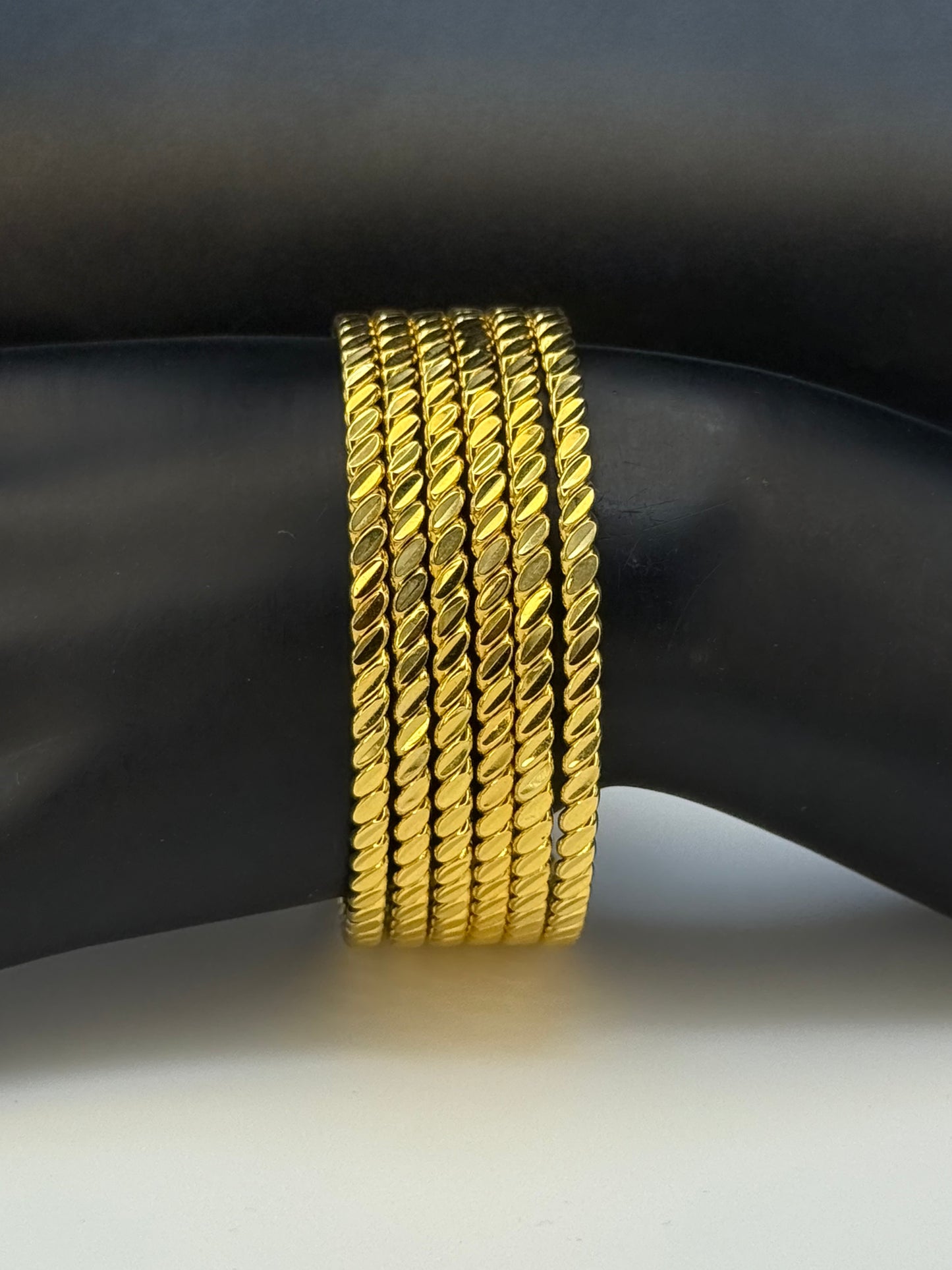 Gold Plated Bangles-B20