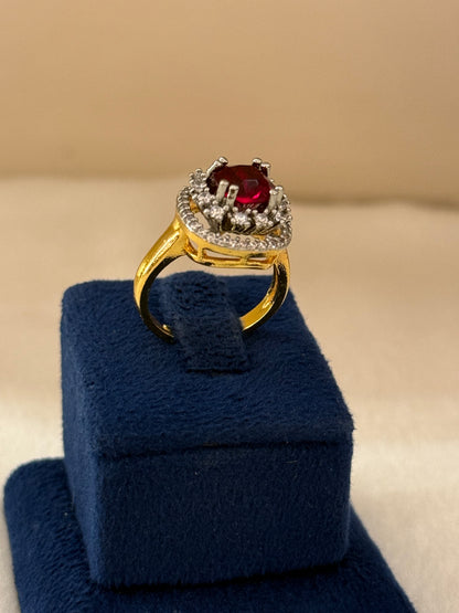 Goldplated Ring-R214