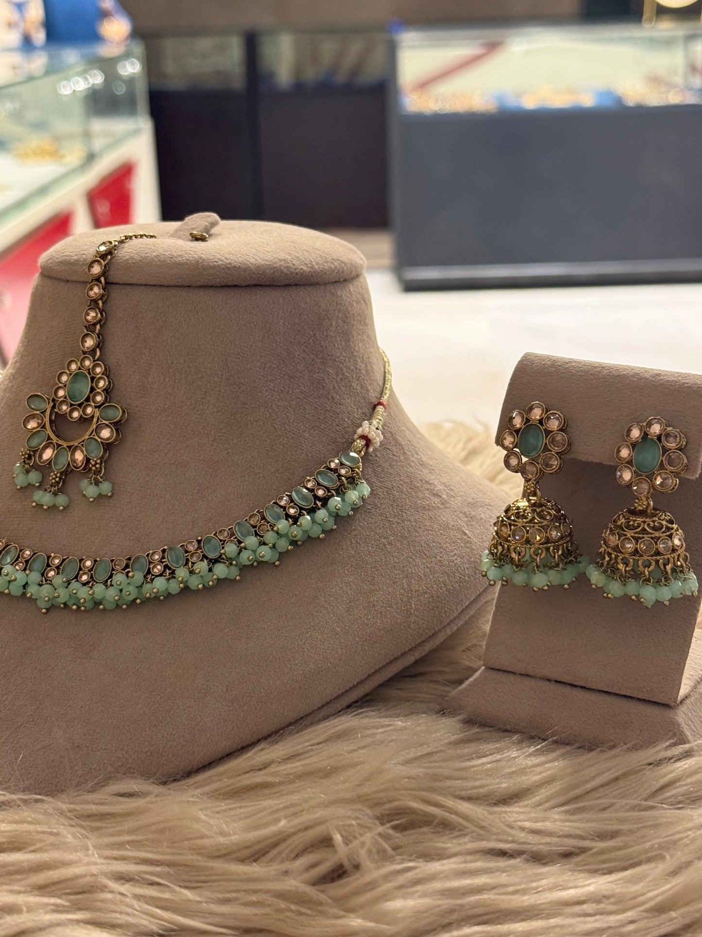 Goldplated Necklace Set-Ns101
