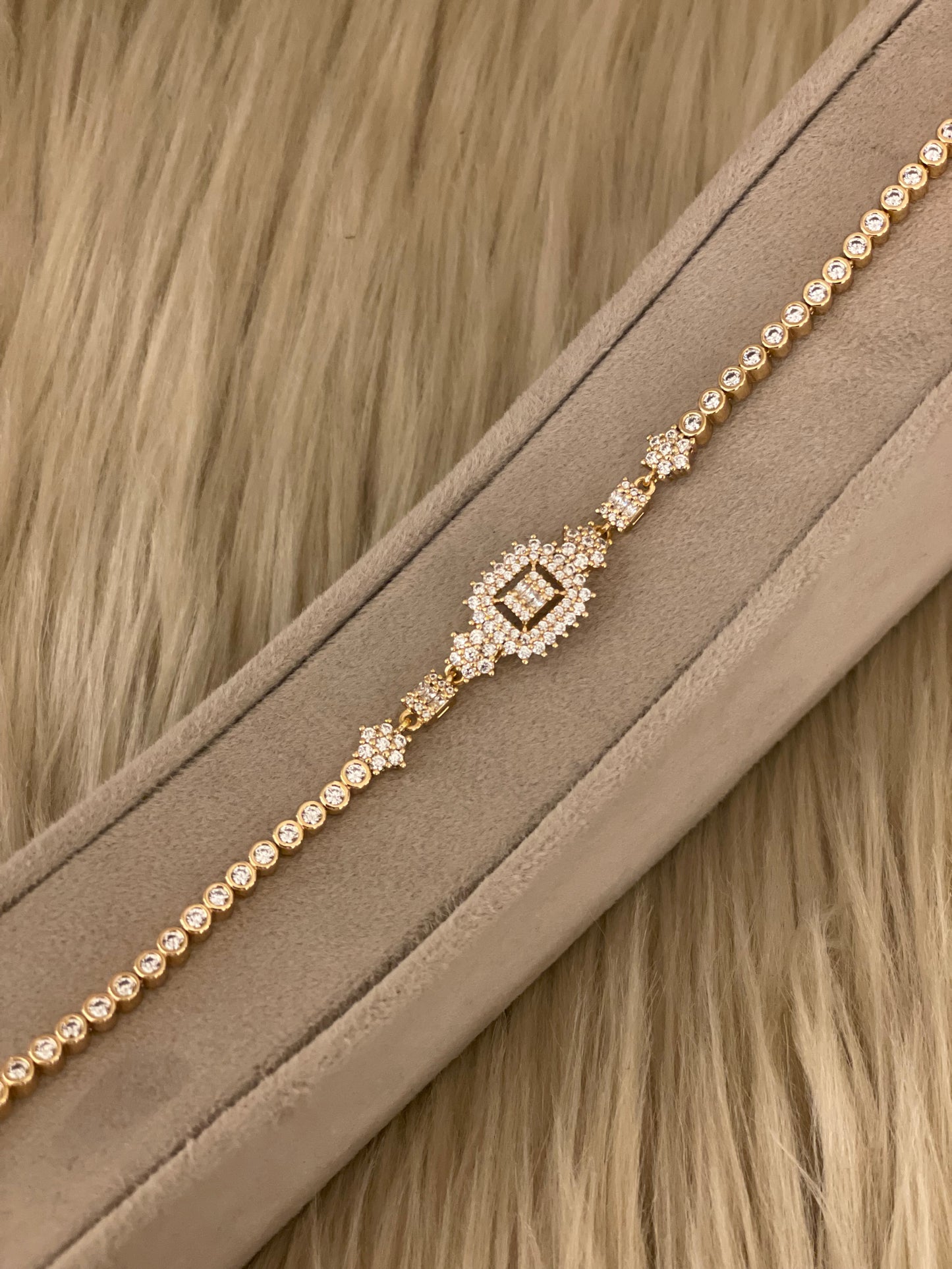 Goldplated Bracelet-Bs57
