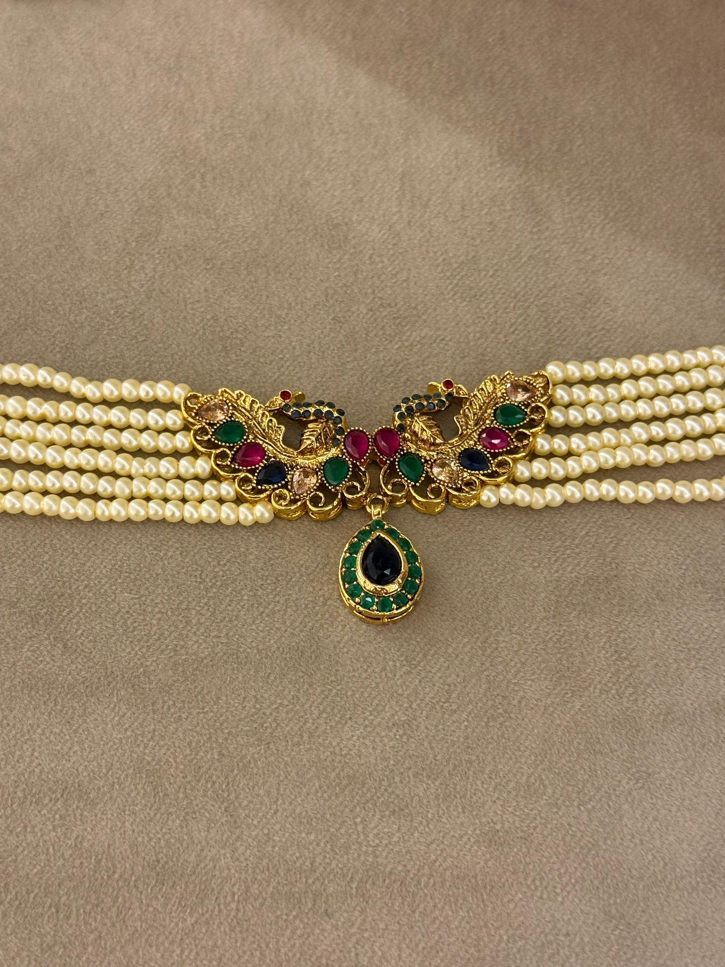 Goldplated Necklace Set-Bs161