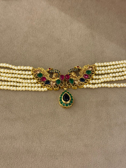 Goldplated Necklace Set-Bs161