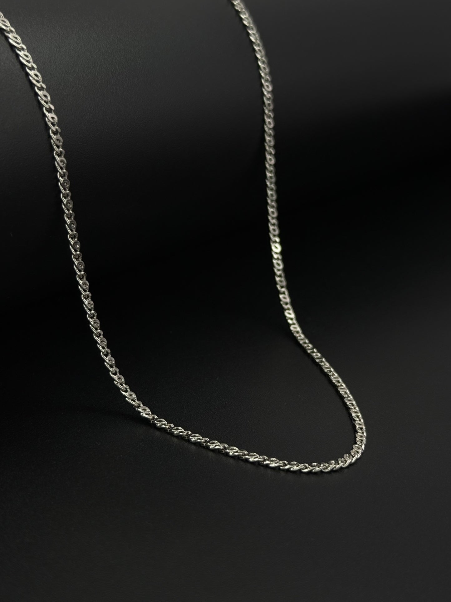 Rhodium Plated Chain-Ch9