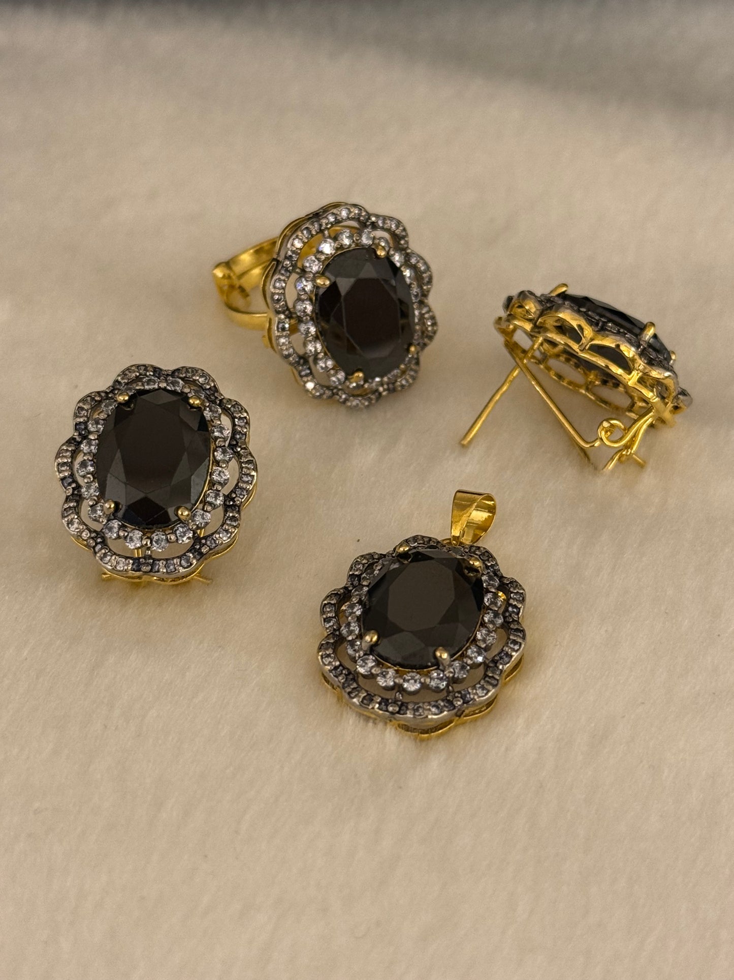Goldplated Pendant Set-Ps45