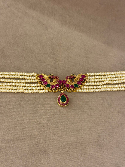 Goldplated Necklace Set-Bs161