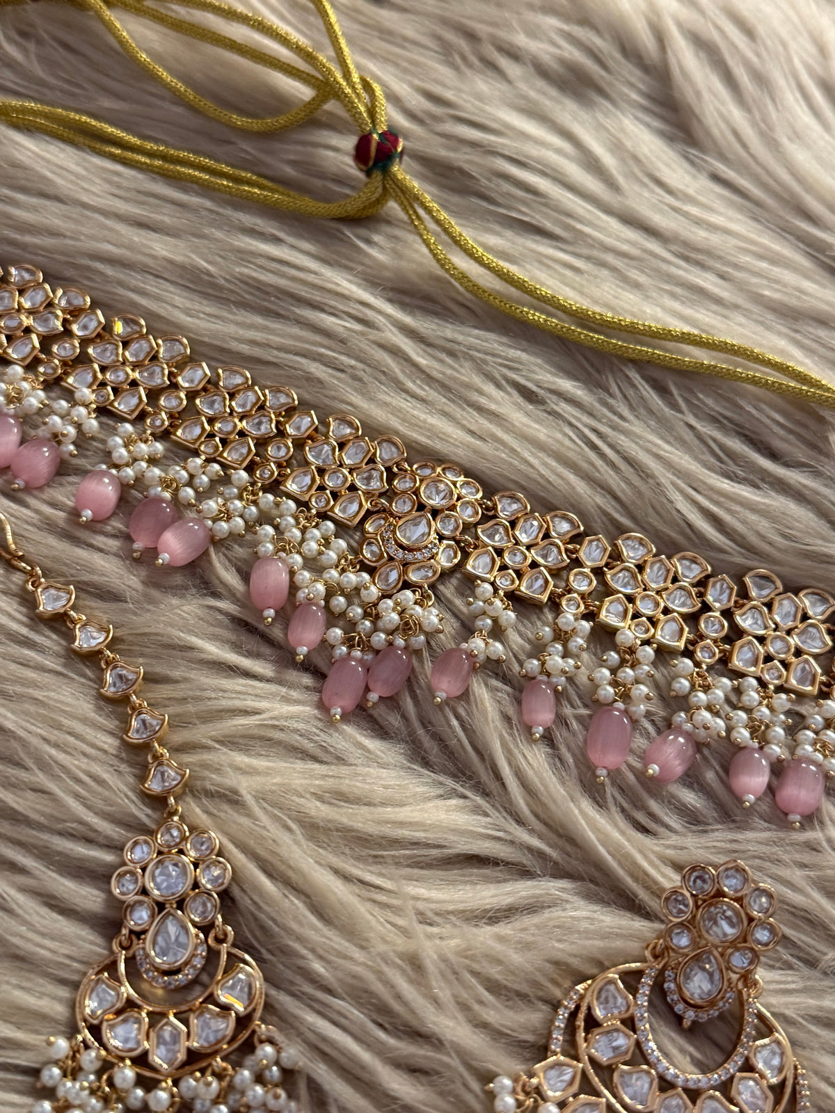Goldplated Choker Set-Ns122