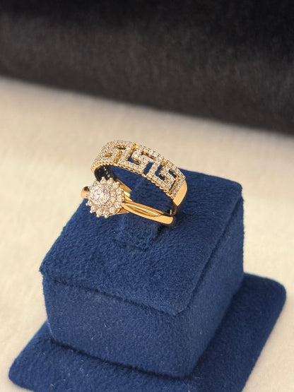 GoldPlated Ring-R159